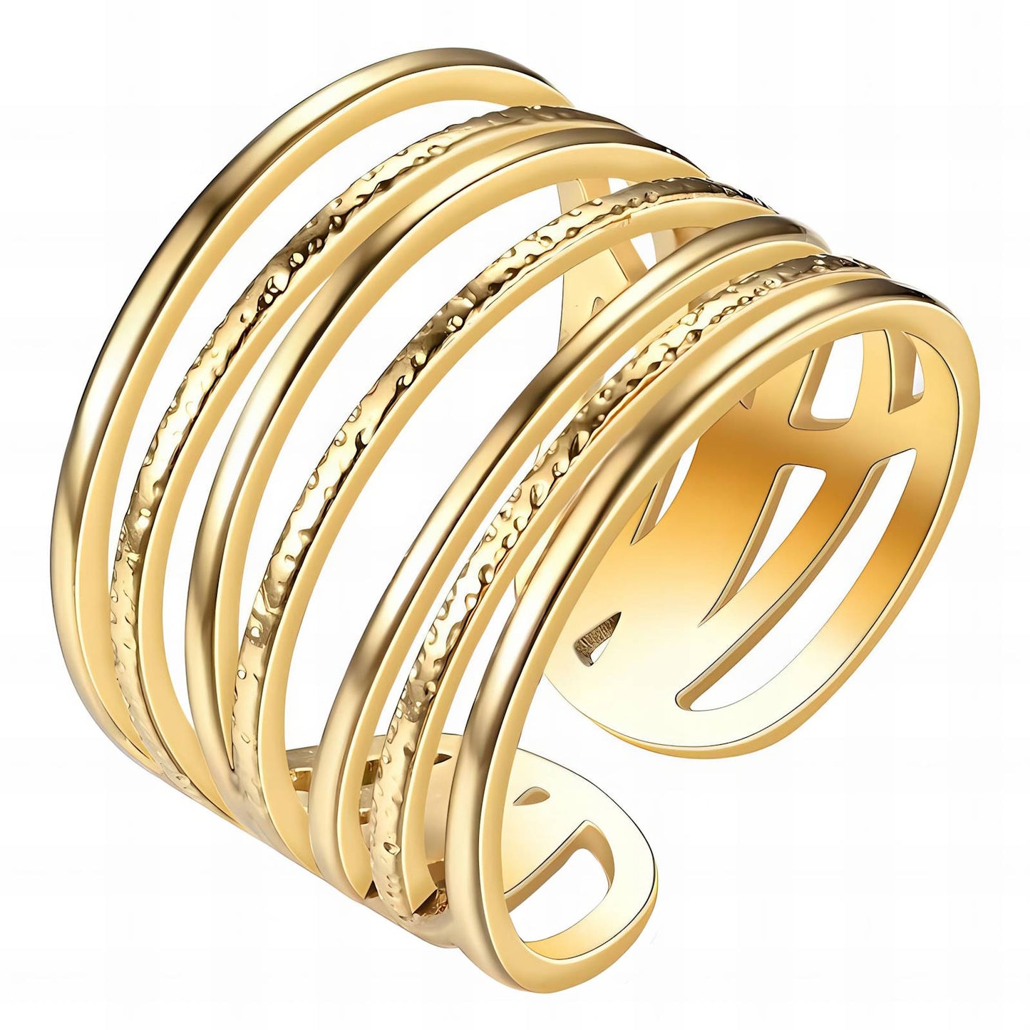 18K Gold Plated "Orbit" Ring