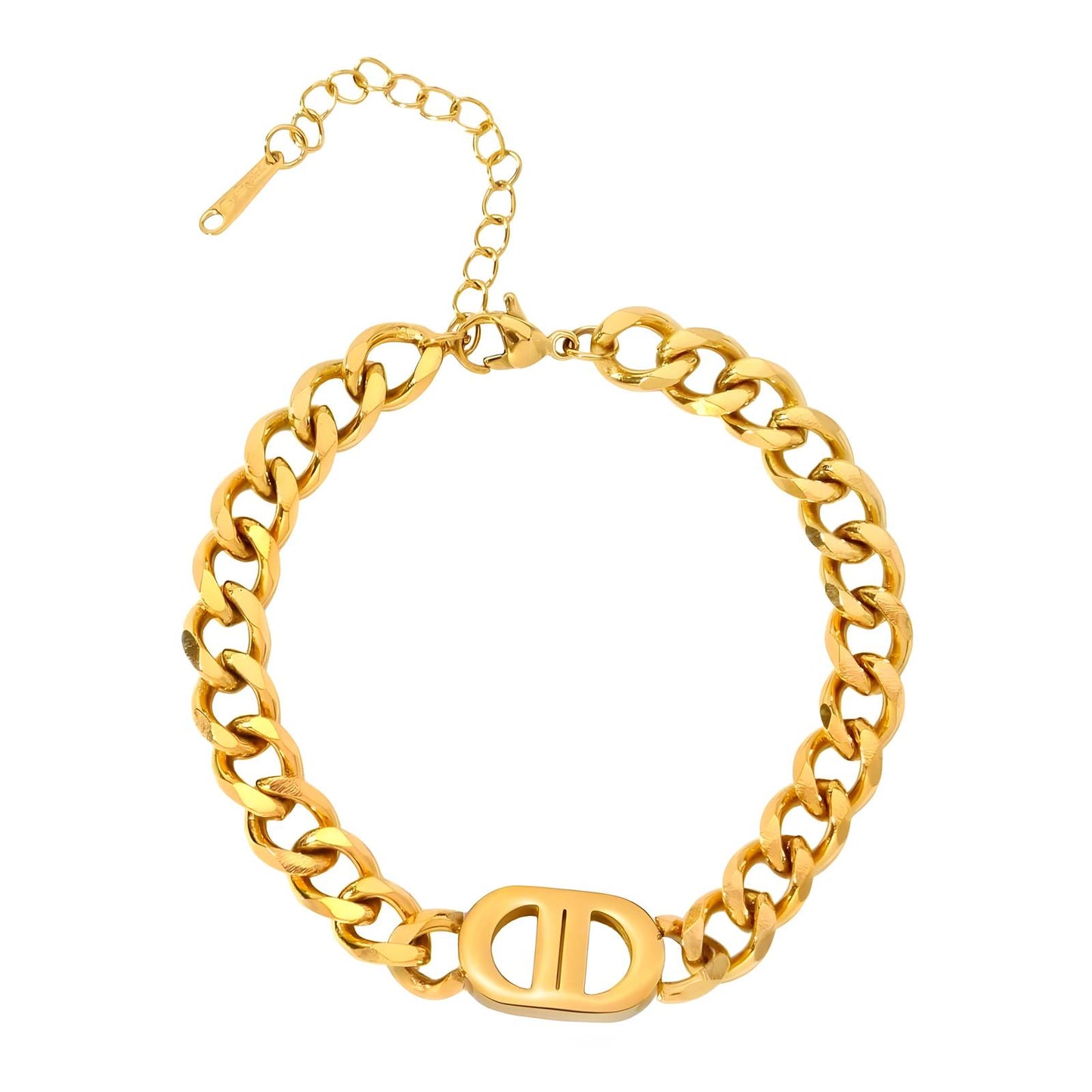 18K Gold Plated "Chain" Armband