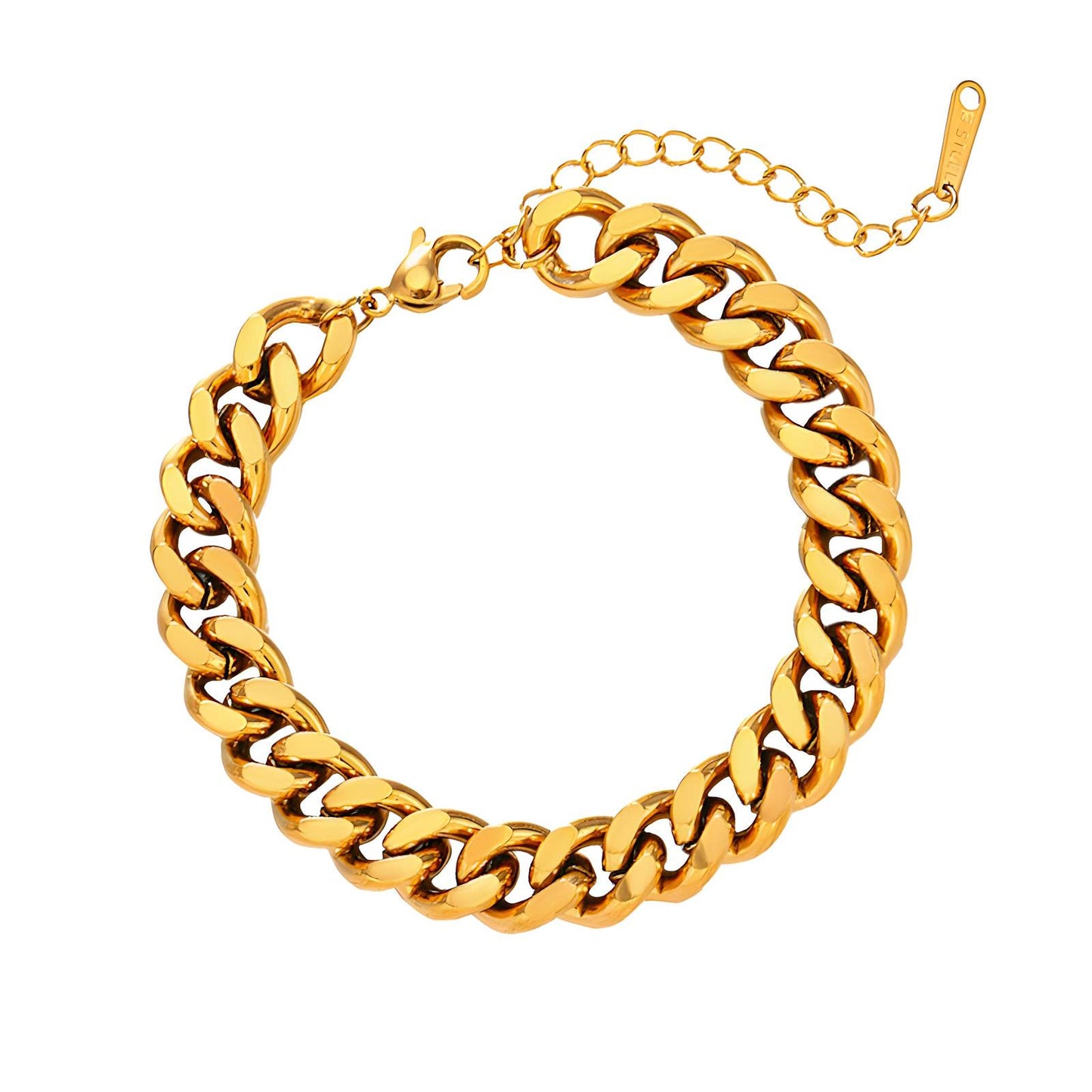 18K Gold Plated "Link" Armband